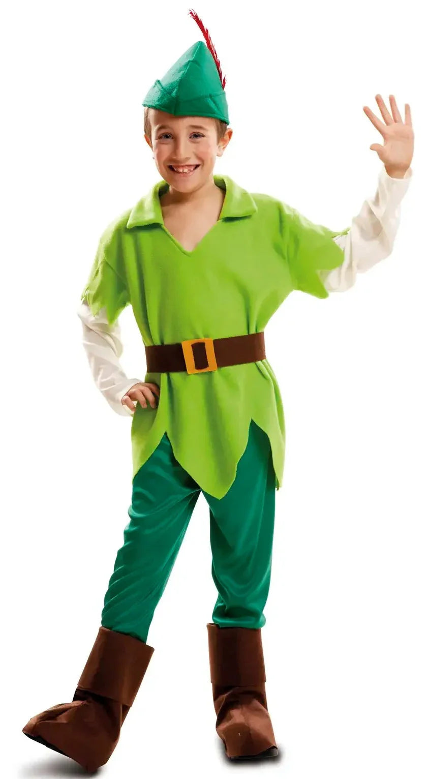 Disfraz de Peter Pan Nunca Jamás para Niño Peter Pan Viving